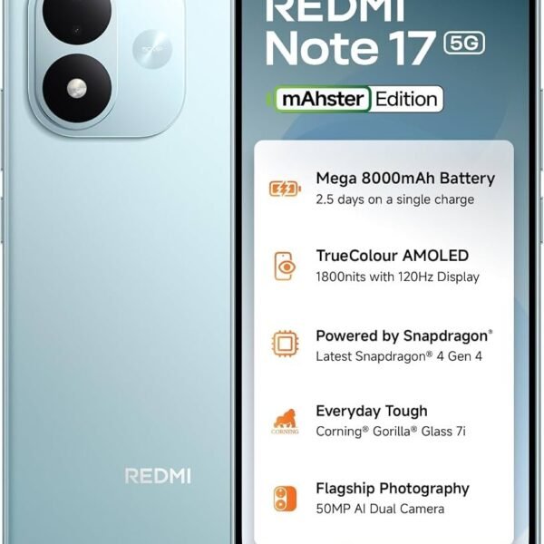 REDMI Note 17 5G (Arctic Blue, 6GB RAM, 128GB ROM)