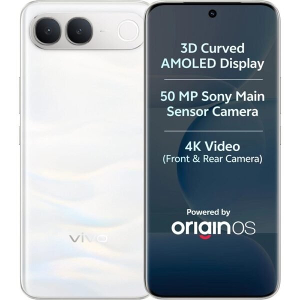 Vivo S2 5G 128 GB, 8 GB RAM, Silk White, Mobile Phone